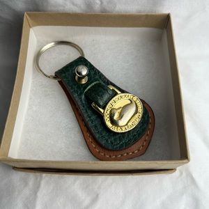 Vintage Dooney and Bourke Leather Keychain